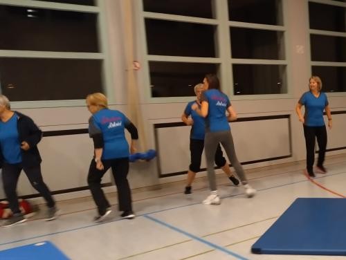 Beim Sport machen